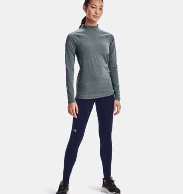 Жіночі легінси Under Armour ColdGear&reg; Midnight Navy White, Темно-синій, S