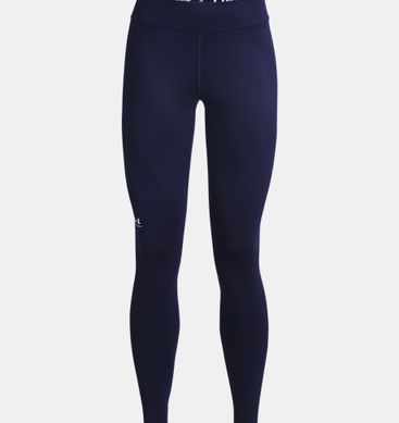 Жіночі легінси Under Armour ColdGear&reg; Midnight Navy White, Темно-синій, S