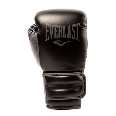 Боксерские перчатки Everlast Powerlock 2R Training Gloves Hook and Loop Black, 12 oz