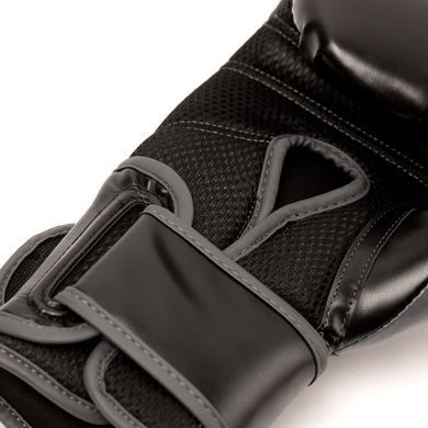 Боксерские перчатки Everlast Powerlock 2R Training Gloves Hook and Loop Black, 12 oz