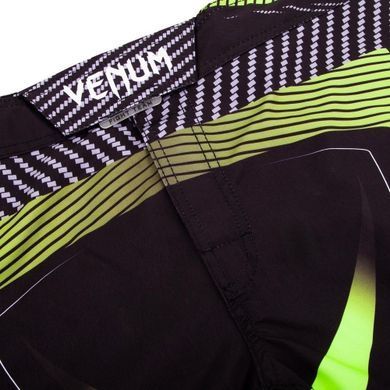 Шорти для MMA Venum Galactic 2.0 Carbon Fightshorts Black, Чорний-Лаймовий, XS