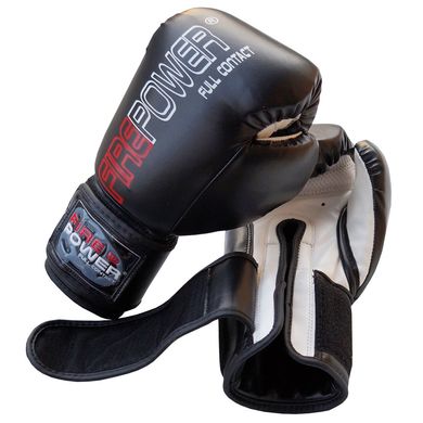 Боксерські рукавички Firepower FPBGA1 New Чорні, 12oz, 12oz