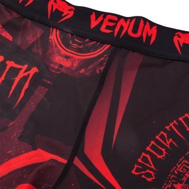 Компресійні штани Venum Gladiator 3.0 Spats Black Red, Чорний-Червоний, XXL