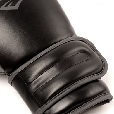 Боксерские перчатки Everlast Powerlock 2R Training Gloves Hook and Loop Black, 12 oz