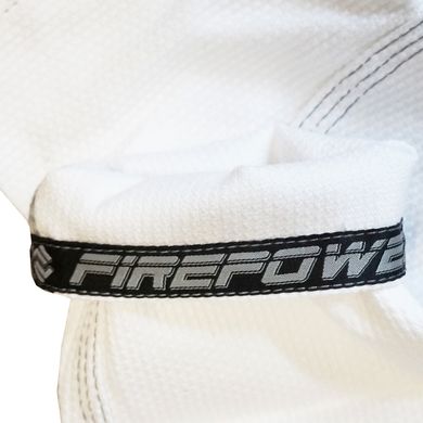 Женское кимоно для бразильского джиу-джитсу Firepower Ukraine Белое, F1, F1