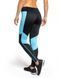 Женские компрессионные леггинсы Peresvit Air Motion Ladies Leggings Black Aqua, Черный, XS