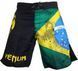 Шорти Venum Brazilian Flag Fightshorts - Black, Чорний-Зелений, XS