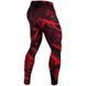 Компресійні штани Venum Gladiator 3.0 Spats Black Red, Чорний-Червоний, XXL