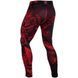 Компресійні штани Venum Gladiator 3.0 Spats Black Red, Чорний-Червоний, XXL