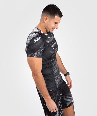 Рашгард Venum Gorilla Jungle Rashguard Short Sleeves Black White, M