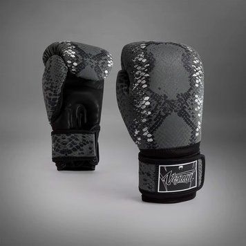 Боксерские перчатки Venum Amazonia Boxing Gloves Dark Grey, 10 oz