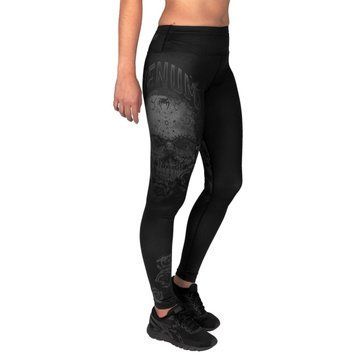 Женские леггинсы Venum Santa Muerte 3.0 Leggings For Women Black Black, Черный, L