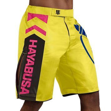 Шорты для MMA Hayabusa Icon MMA Shorts Yellow Blue, M
