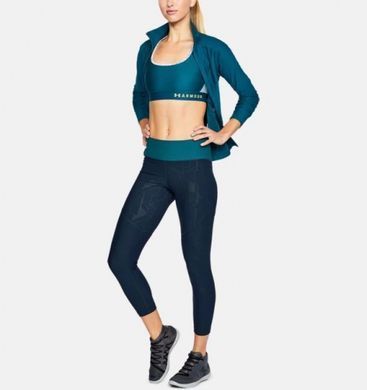 Жіночі спортивні капрі Under Armour Vanish Printed Crop Academy, Темно-синій, XS