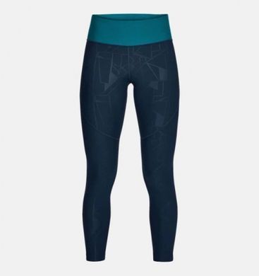 Жіночі спортивні капрі Under Armour Vanish Printed Crop Academy, Темно-синій, XS
