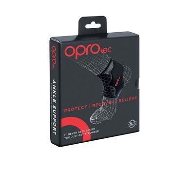 Опора для гомілкостопу OPROtec Ankle Support with Gripper, S