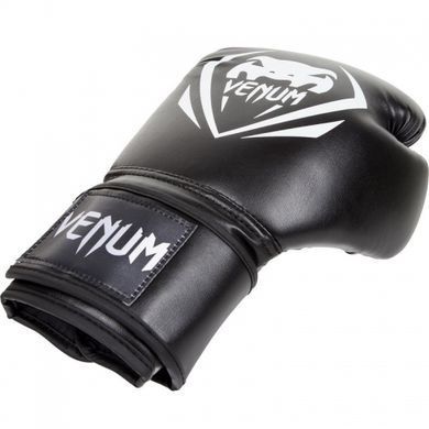 Боксерские перчатки Venum Contender Boxing Gloves Black, 10 oz