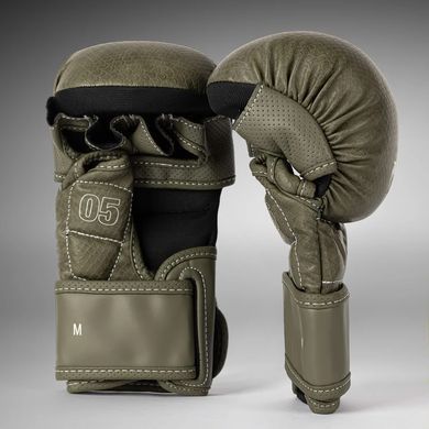 Перчатки для ММА Venum Impact Evo Scales MMA Sparring Gloves Army Green, S
