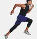 Мужские леггинсы Under Armour HeatGear Black White, Черный, M