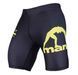 Компресійні шорти Manto VT Shorts Future Black, Чорний, L