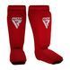 Защита голени RDX Hosieri Shin Instep Guard Red White, L