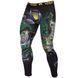Компрессионные штаны Venum Crocodile Spats Black Green, Зелёный, XXL
