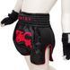 Детские тайские шорты Fairtex BSK2104 Kids Midnight Red, Черный-Красный, 8-10 years