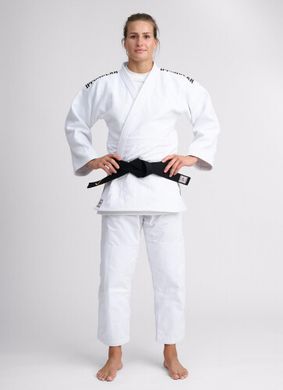 БІЛЕ ЛІЦЕНЗІЙНЕ КІМОНО ДЛЯ ДЗЮДО IPPON GEAR LEGEND 2 (APPROVED IJF) 195 Slim Fit