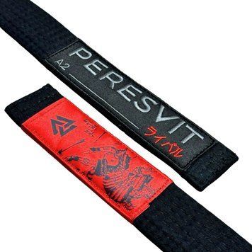 Пояс для кімоно Peresvit The Rising Sun Premium BJJ Belt Black, Чорний, A1