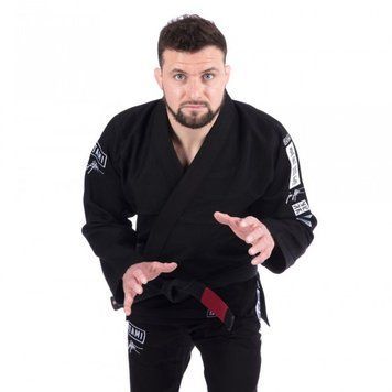 Кимоно для бразильского джиу-джитсу Tatami Signature Черное A2XL