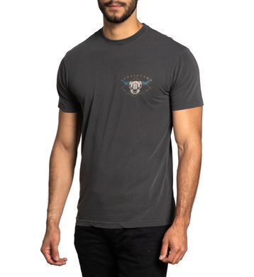 Футболка Affliction Stampede A24544 Black Resin Wash, S