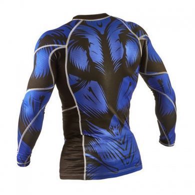 Рашгард Peresvit Beast Silver Force Rashguard Long Sleeve Blue, Синій, XXL