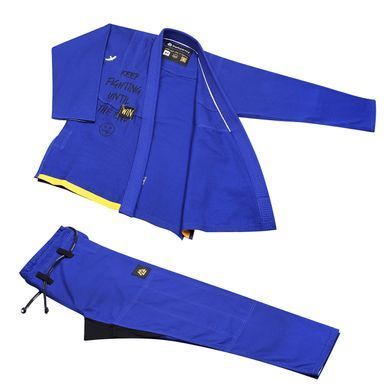 Кимоно Peresvit Keep Fighting BJJ Gi Royal Blue, Синий, A0