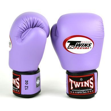 Боксерські рукавиці Twins Velcro BGVL3 Lavender, 8 oz