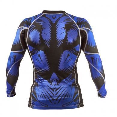 Рашгард Peresvit Beast Silver Force Rashguard Long Sleeve Blue, Синій, XXL