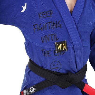 Кимоно Peresvit Keep Fighting BJJ Gi Royal Blue, Синий, A0