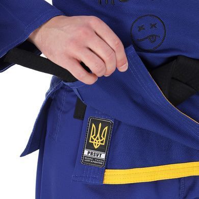 Кимоно Peresvit Keep Fighting BJJ Gi Royal Blue, Синий, A0