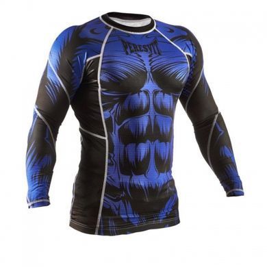 Рашгард Peresvit Beast Silver Force Rashguard Long Sleeve Blue, Синій, XXL