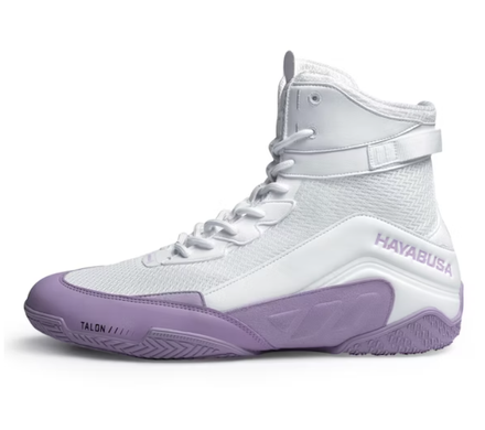 Боксерки Hayabusa Talon Boxing Shoes White Lavender, 39