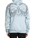 Худі Affliction Collapse Po Hood Sky Blue Pigment Dye, Cірий, S