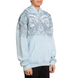 Худі Affliction Collapse Po Hood Sky Blue Pigment Dye, Cірий, S