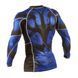 Рашгард Peresvit Beast Silver Force Rashguard Long Sleeve Blue, Синій, XXL