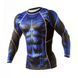 Рашгард Peresvit Beast Silver Force Rashguard Long Sleeve Blue, Синій, XXL