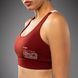 Женский спортивный бюстгальтер Venum Serpenti Sport Bra Burgundy Ivory, L
