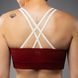 Женский спортивный бюстгальтер Venum Serpenti Sport Bra Burgundy Ivory, L