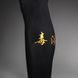 Леггинсы Venum Serpenti Spats Black Silver Gold, Черный, 3XL