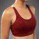 Женский спортивный бюстгальтер Venum Serpenti Sport Bra Burgundy Ivory, L