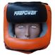 Шлем боксерский для тренировок с бампером Firepower FPHG6 Оранжевый, Универсальный, Універсальний