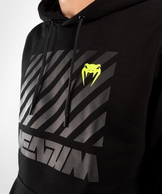 Толстовка Venum Stripes Hoodies Black, Черный, XS
