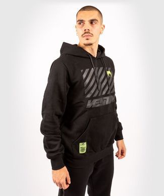 Толстовка Venum Stripes Hoodies Black, Черный, XS